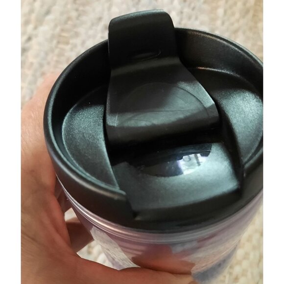 Starbucks Coffee Travel Tumbler 12oz Double-Walled Insulated Black Lid 2004 - Picture 5 of 7